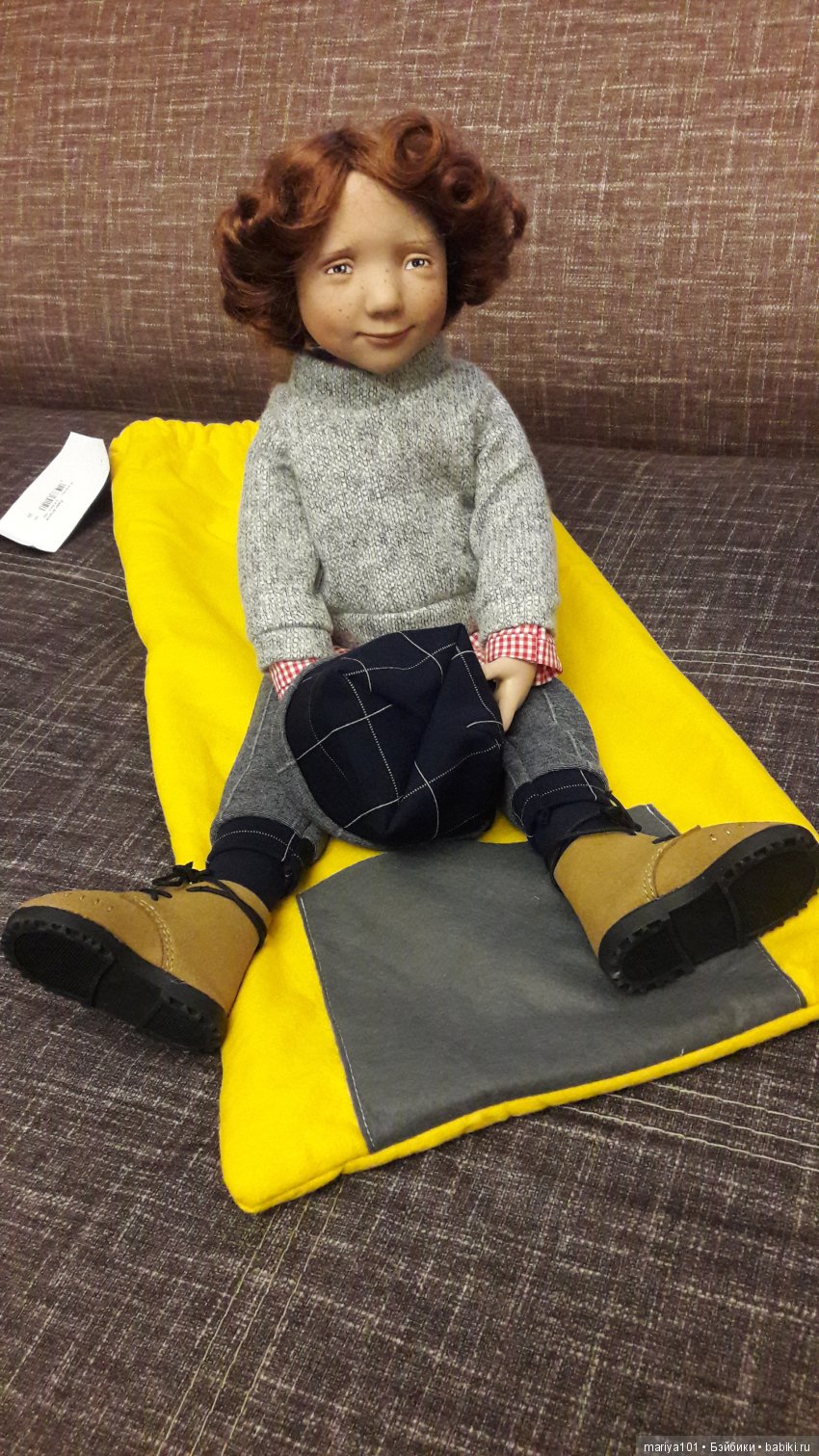 А внук, кудряш, Егорушка — Игровые куклы Zwergnase (Цвергназе) Junior: Джуниор (фото 6)