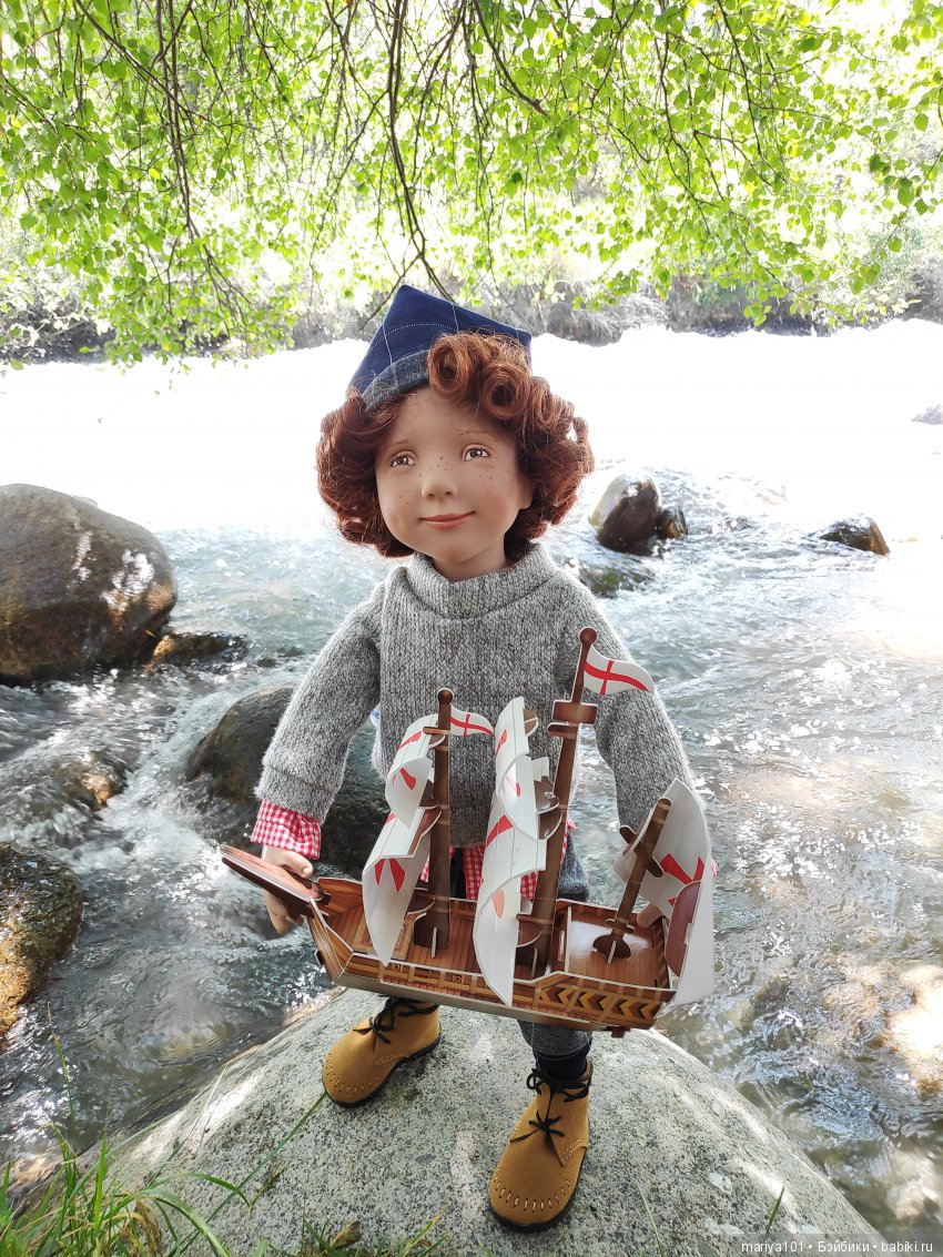 А внук, кудряш, Егорушка — Игровые куклы Zwergnase (Цвергназе) Junior: Джуниор