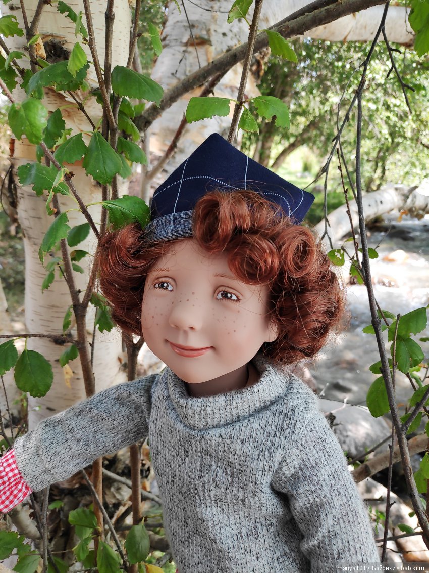 А внук, кудряш, Егорушка — Игровые куклы Zwergnase (Цвергназе) Junior: Джуниор