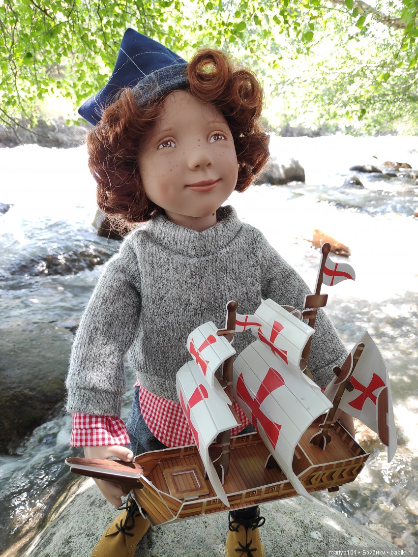 А внук, кудряш, Егорушка — Игровые куклы Zwergnase (Цвергназе) Junior: Джуниор