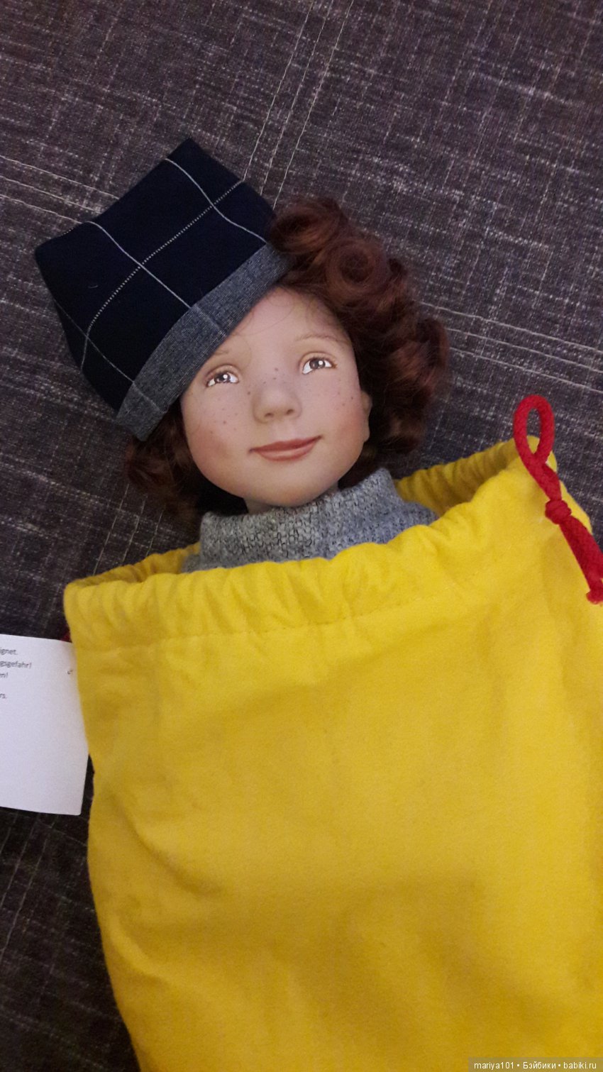 А внук, кудряш, Егорушка — Игровые куклы Zwergnase (Цвергназе) Junior: Джуниор (фото 5)