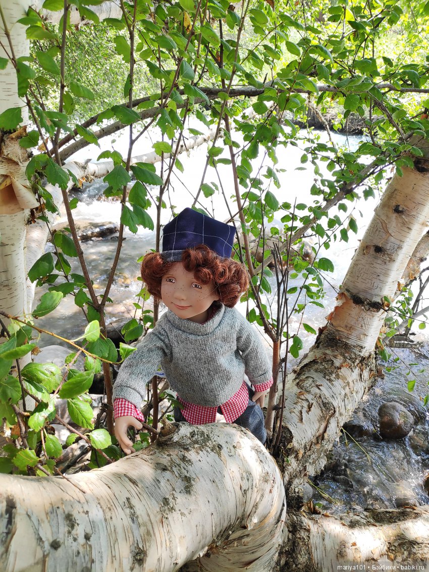 А внук, кудряш, Егорушка — Игровые куклы Zwergnase (Цвергназе) Junior: Джуниор (фото 7)