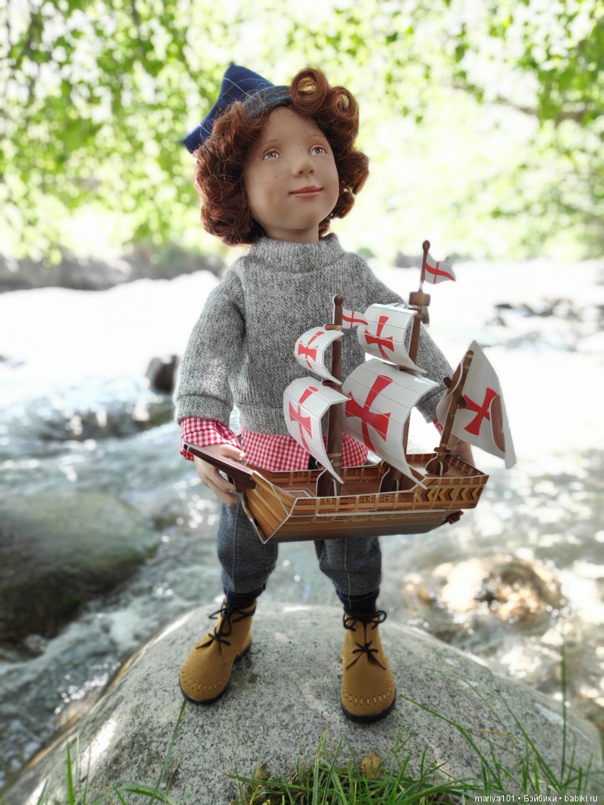 А внук, кудряш, Егорушка — Игровые куклы Zwergnase (Цвергназе) Junior: Джуниор