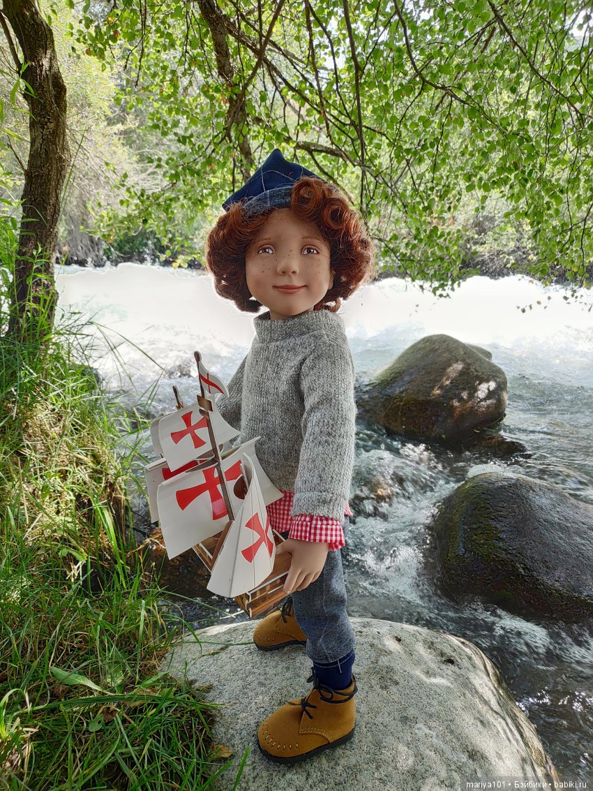 А внук, кудряш, Егорушка — Игровые куклы Zwergnase (Цвергназе) Junior: Джуниор