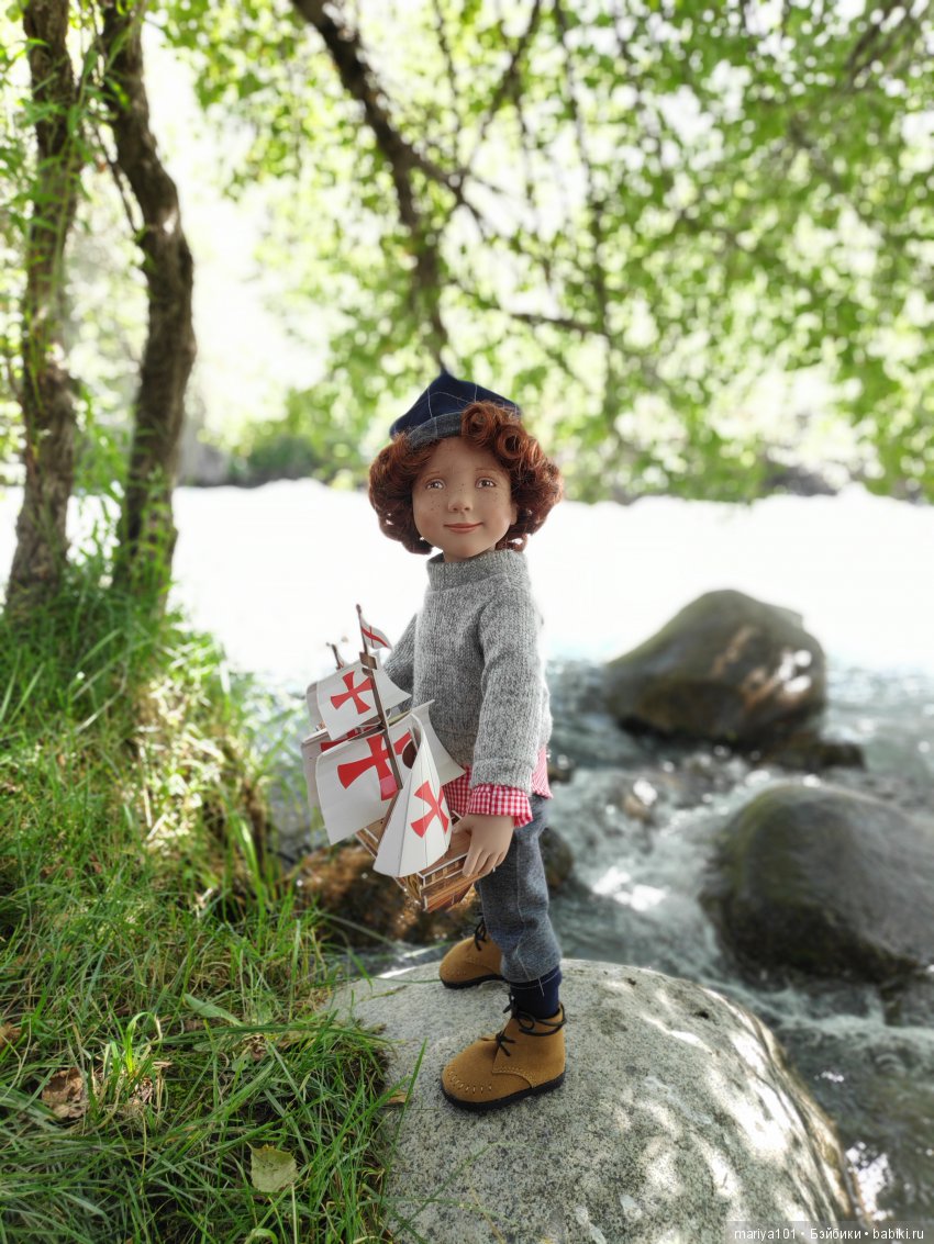 А внук, кудряш, Егорушка — Игровые куклы Zwergnase (Цвергназе) Junior: Джуниор