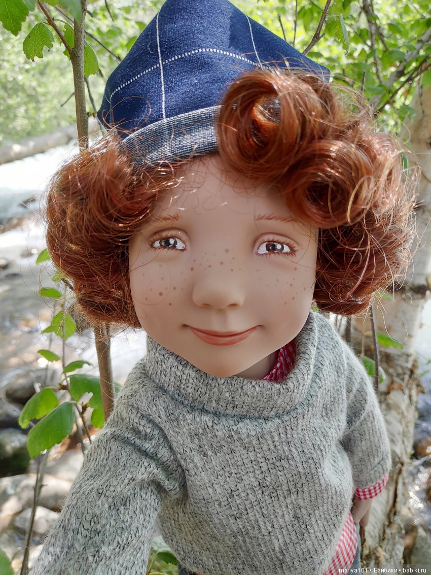 А внук, кудряш, Егорушка — Игровые куклы Zwergnase (Цвергназе) Junior: Джуниор