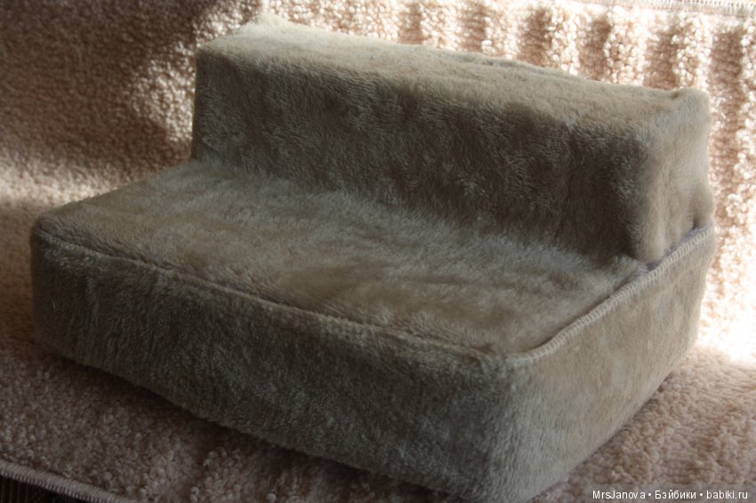 Кукольный диван - просто — Кукольная мебель своими руками: МК (фото 6)