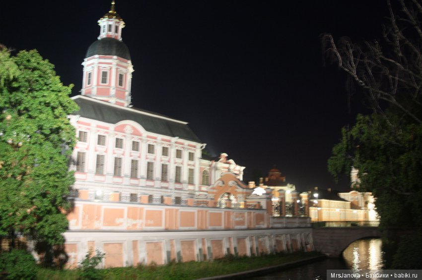 Петербург. Ночная прогулка с Гермионой