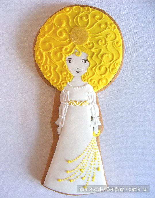 Съедобные куклы- 2 "День и Ночь" и "Девушка в покрывале"