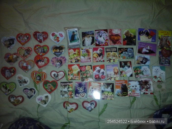 Мои коллекции календариков с кошками и вкладышей от жвачки | Бэйбики Мои коллекции календариков с кошками и вкладышей от жвачки (фото 8)