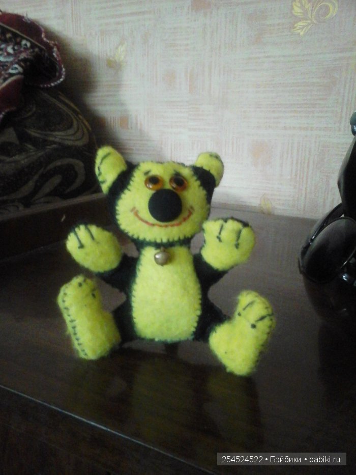 Авторская игрушка Лимурчик (фото 5)