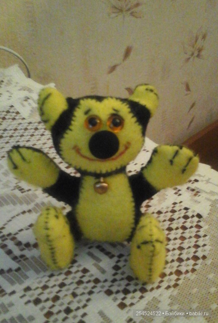 Авторская игрушка Лимурчик (фото 7)