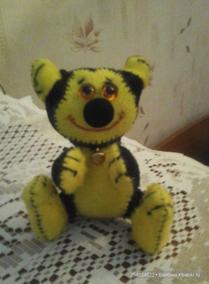 Авторская игрушка Лимурчик (фото 8)
