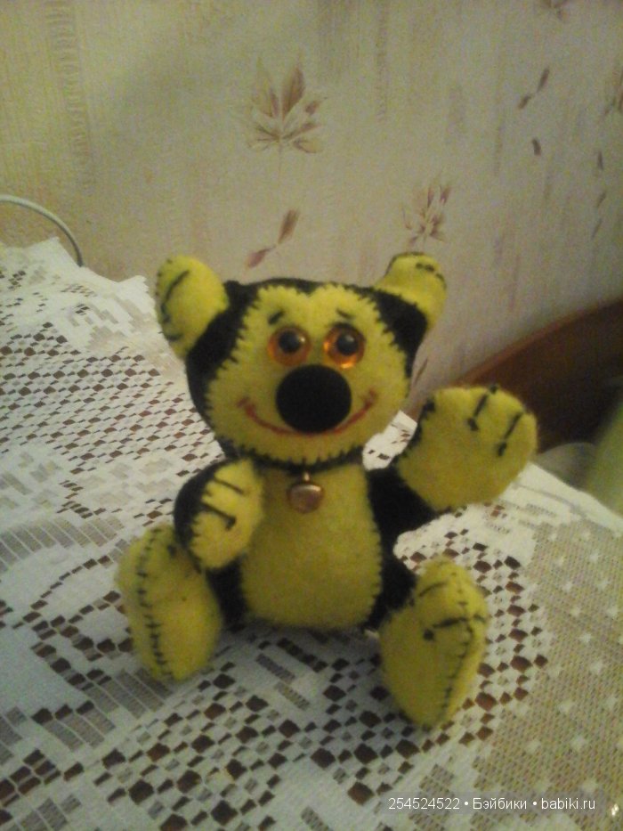 Авторская игрушка Лимурчик (фото 9)