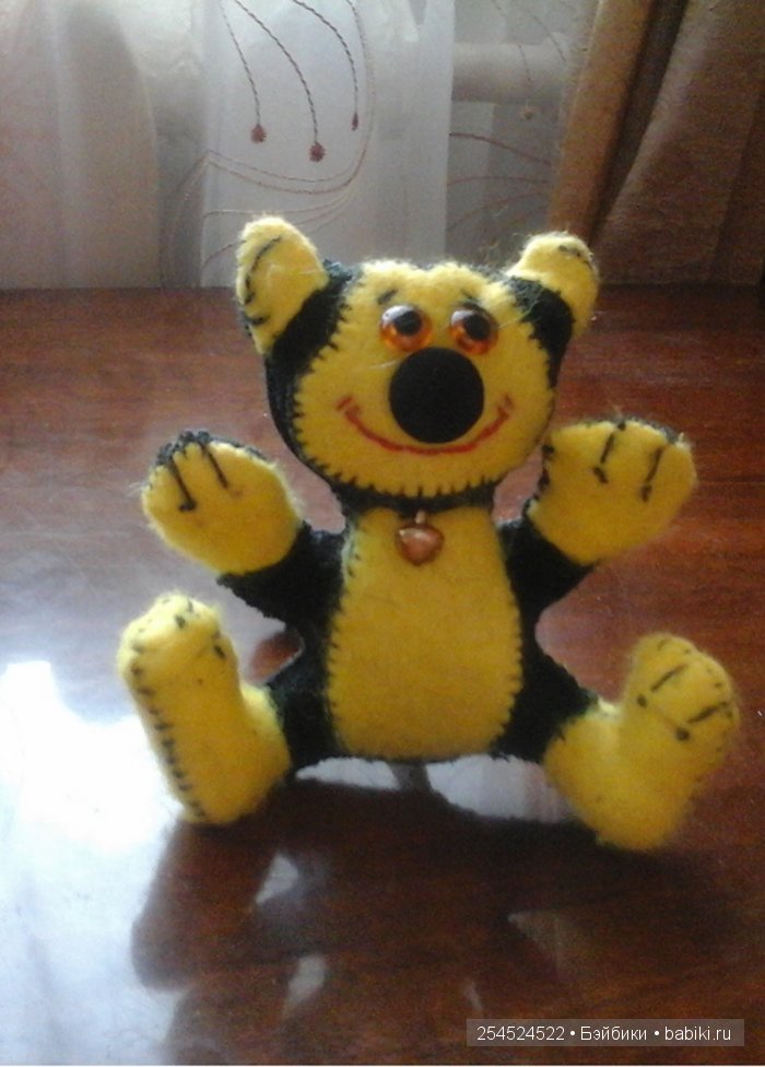 Авторская игрушка Лимурчик (фото 4)