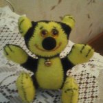 Авторская игрушка Лимурчик