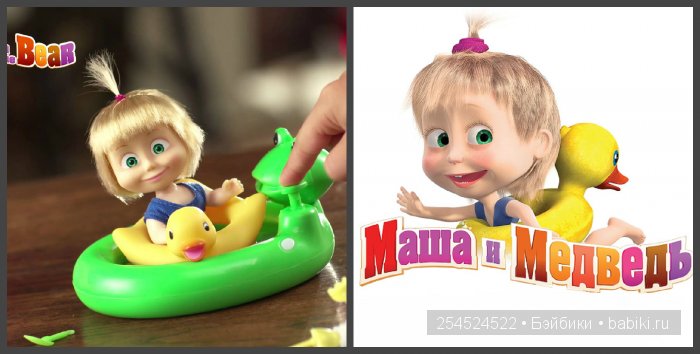 Машка в кармашке — Куклы Маша и Медведь (Simba): Маша в кармашке