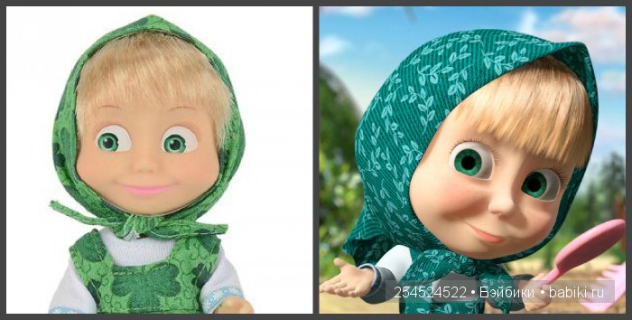 Машка в кармашке — Куклы Маша и Медведь (Simba): Маша в кармашке (фото 5)