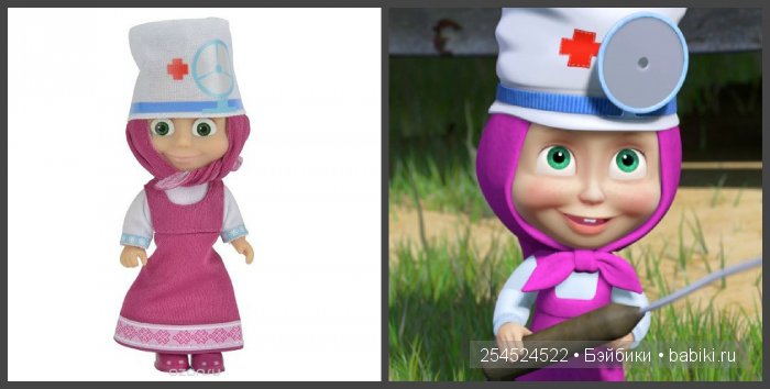 Машка в кармашке — Куклы Маша и Медведь (Simba): Маша в кармашке (фото 10)