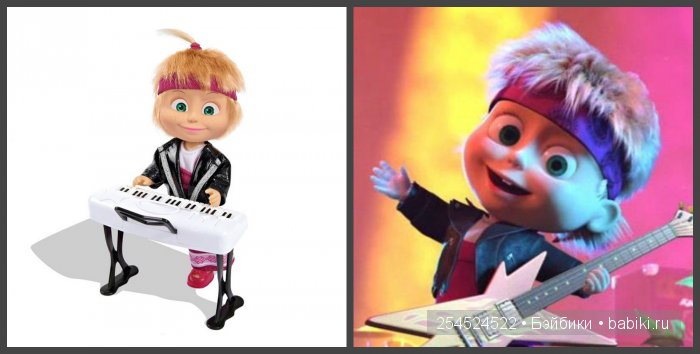 Машка в кармашке — Куклы Маша и Медведь (Simba): Маша в кармашке