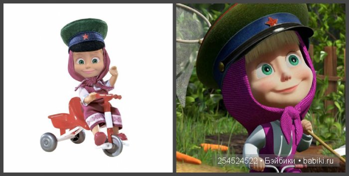 Машка в кармашке — Куклы Маша и Медведь (Simba): Маша в кармашке