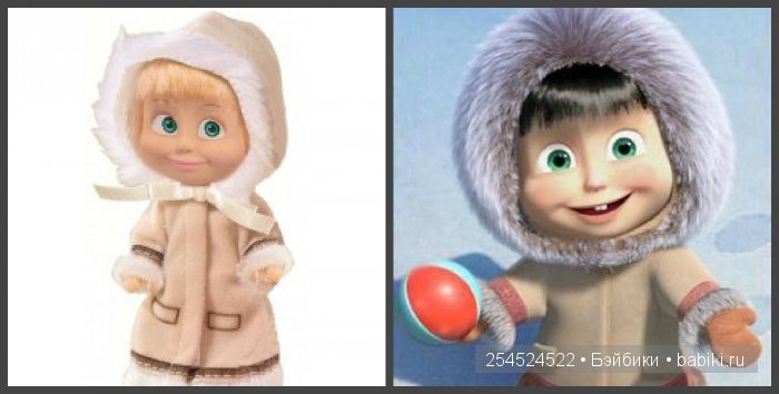 Машка в кармашке — Куклы Маша и Медведь (Simba): Маша в кармашке