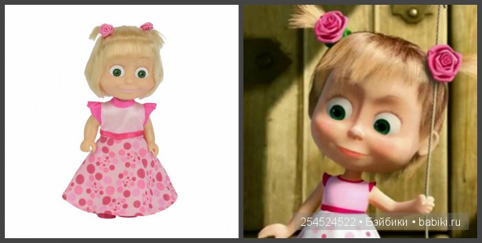 Машка в кармашке — Куклы Маша и Медведь (Simba): Маша в кармашке