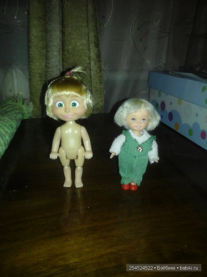 Машка в кармашке — Куклы Маша и Медведь (Simba): Маша в кармашке