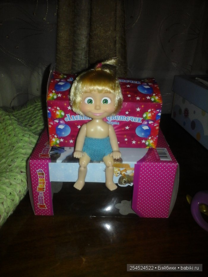 Машка в кармашке — Куклы Маша и Медведь (Simba): Маша в кармашке