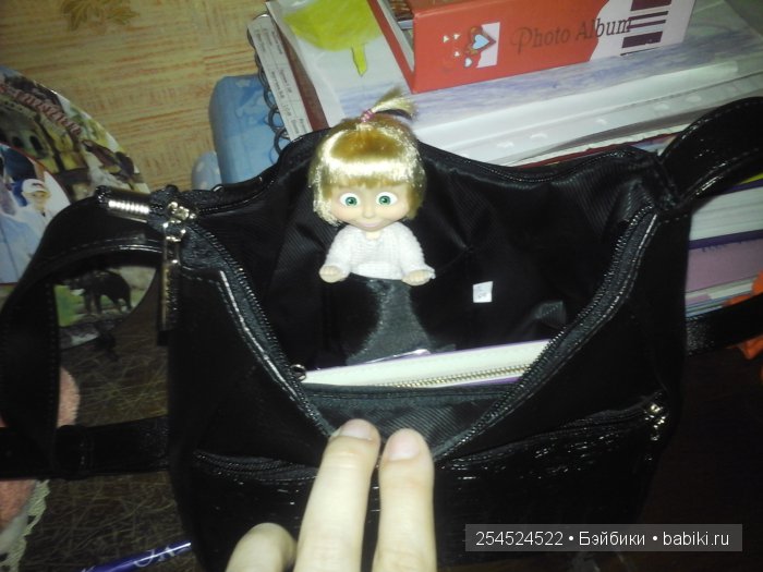 Машка в кармашке — Куклы Маша и Медведь (Simba): Маша в кармашке