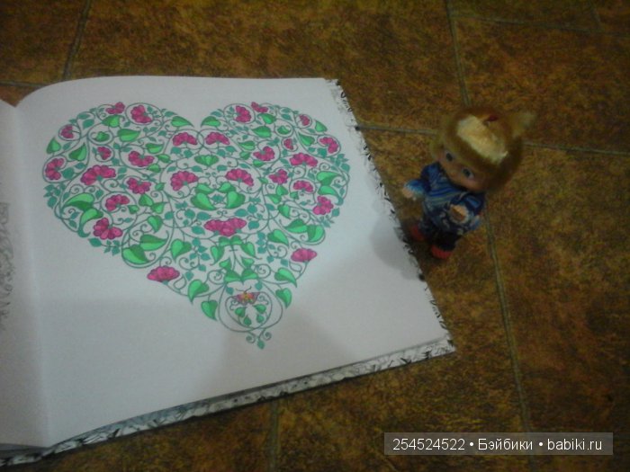 Как мы с Машкой рисовали Таинственный сад (фото 2)