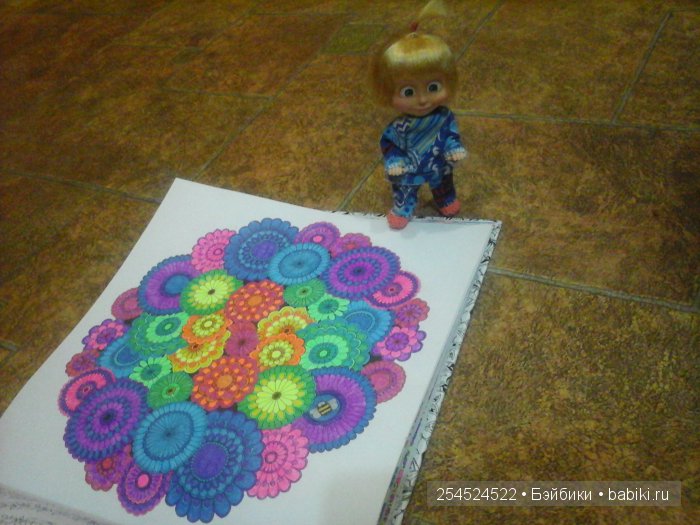 Как мы с Машкой рисовали Таинственный сад (фото 9)