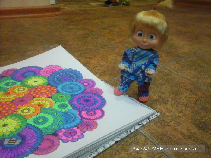 Как мы с Машкой рисовали Таинственный сад (фото 10)