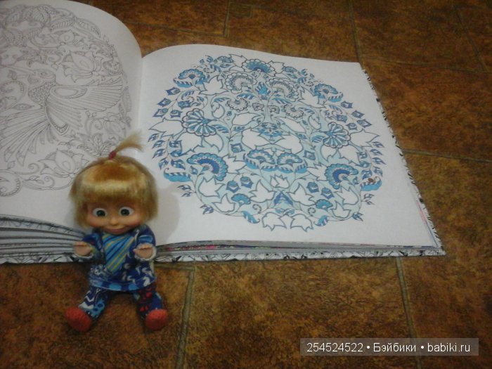 Как мы с Машкой рисовали Таинственный сад