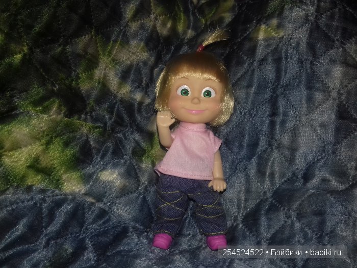 Наша Маша — Куклы Маша и Медведь (Simba): Маша в кармашке