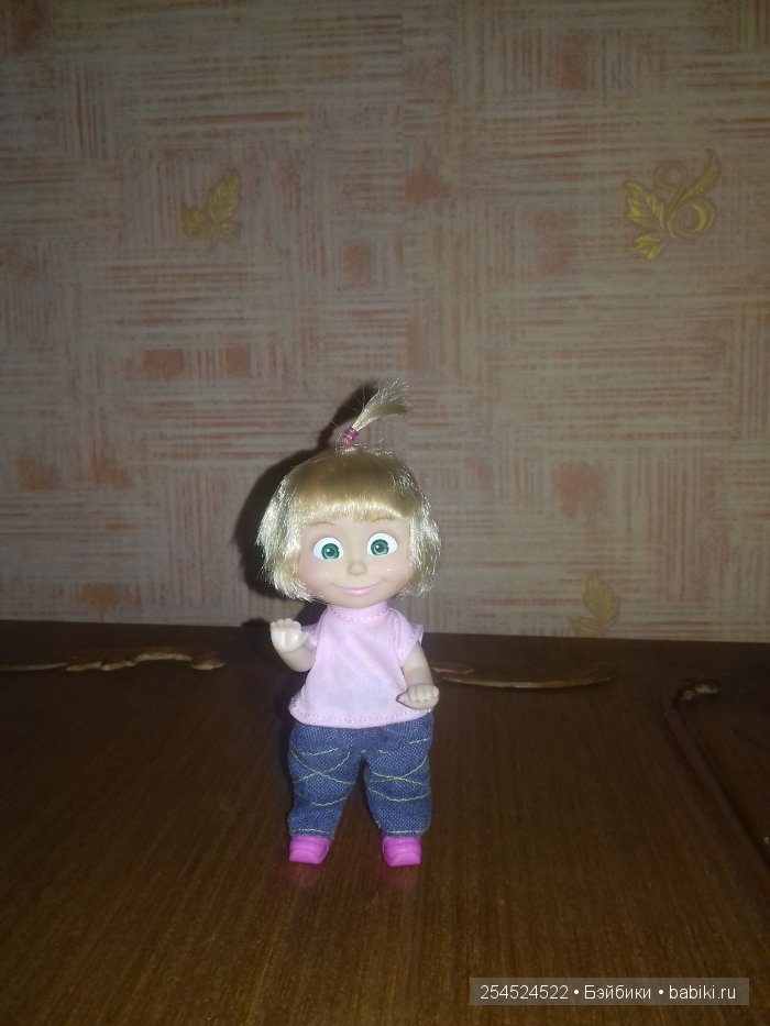 Наша Маша — Куклы Маша и Медведь (Simba): Маша в кармашке