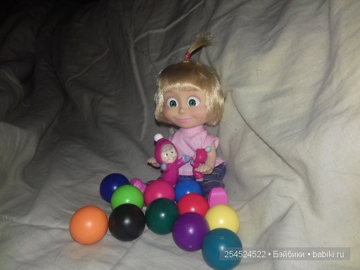 Наша Маша — Куклы Маша и Медведь (Simba): Маша в кармашке