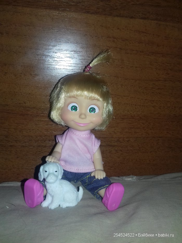 Наша Маша — Куклы Маша и Медведь (Simba): Маша в кармашке