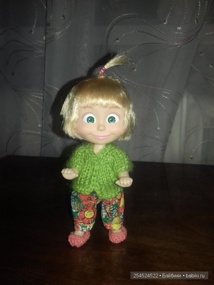 Один день из жизни Маши — Куклы Маша и Медведь (Simba): Маша в кармашке