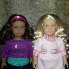 Обзор кукол мини American girl. Часть 6. Кэролайн Абботт и Габриэла Макбрайд