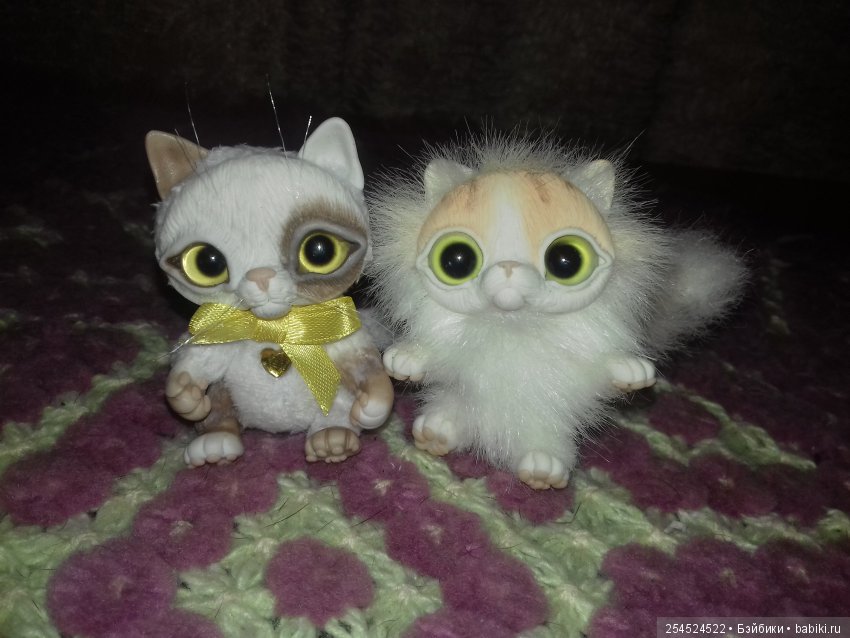 Кошечки Бэсси и Оливия — Домашние фото авторских игрушек: Тедди (фото 5)