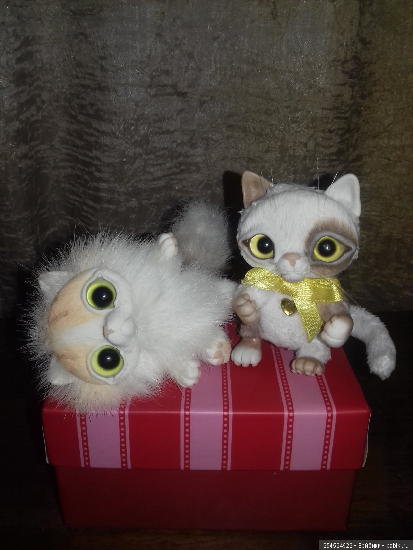 Кошечки Бэсси и Оливия — Домашние фото авторских игрушек: Тедди