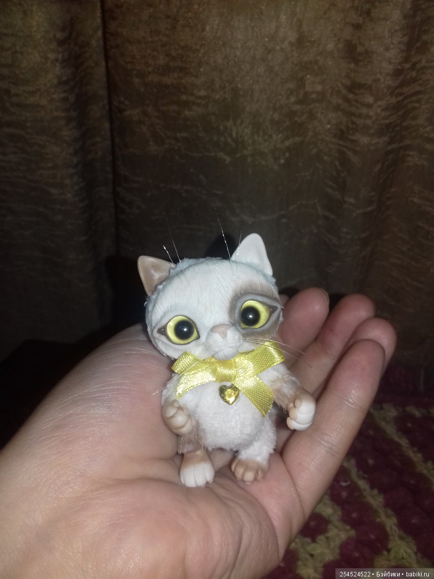 Кошечки Бэсси и Оливия — Домашние фото авторских игрушек: Тедди