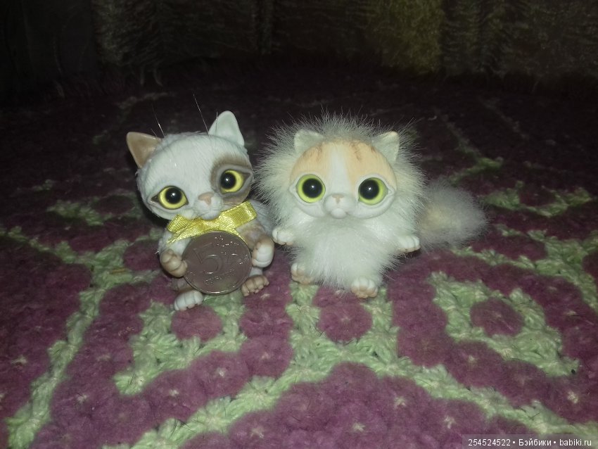 Кошечки Бэсси и Оливия — Домашние фото авторских игрушек: Тедди (фото 6)