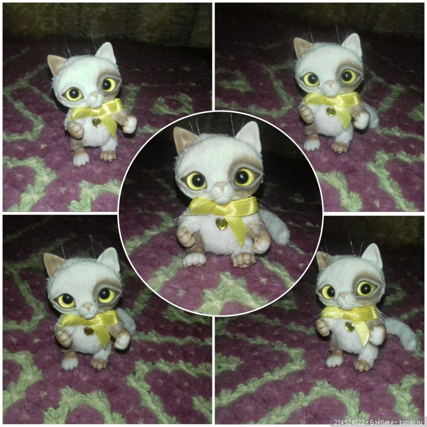 Кошечки Бэсси и Оливия — Домашние фото авторских игрушек: Тедди (фото 3)