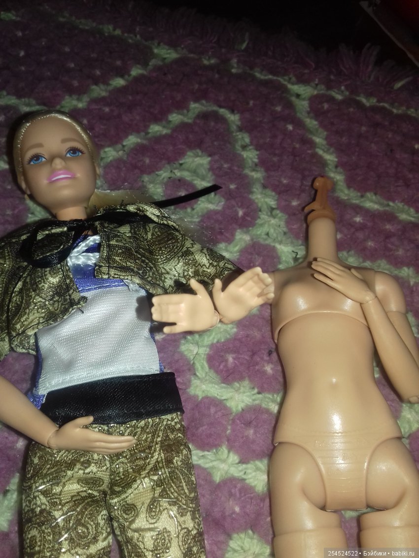 Та самая Барби на йожкином теле