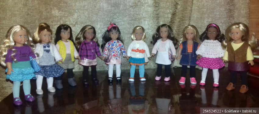 Гардероб для mini american girl