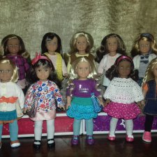 Гардероб для mini american girl