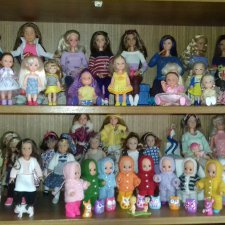 Моя коллекция игровых кукол и котиков