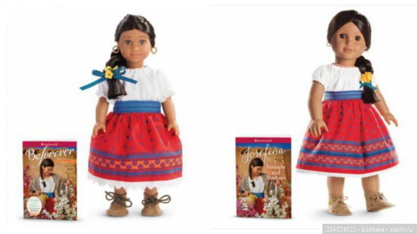 Обзор кукол мини American Girl. Часть 11. Жозефина Монтойя и Фелисити Мерриман